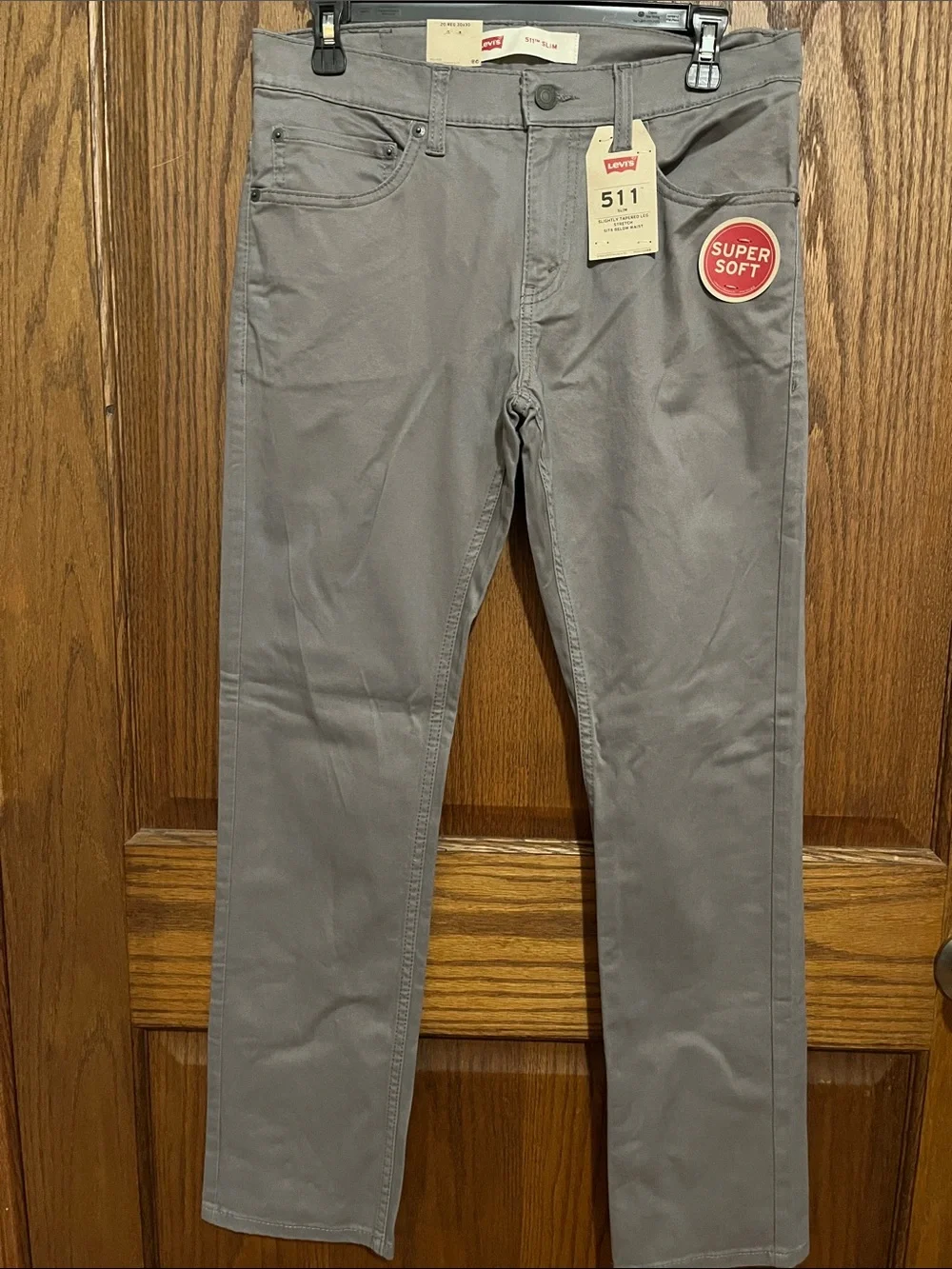 Levi's 511 Slim Straight Men's Jeans - Gray